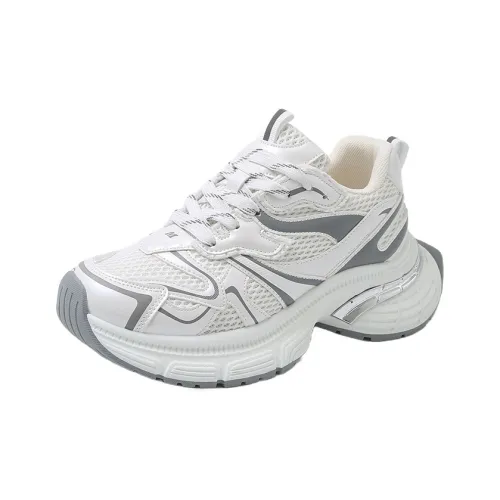 Take The Qin визуально увеличивает рост Низкий топ Толстая подошва Кроссовки Женские Набор в подарочной коробке