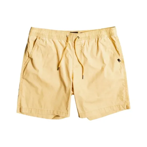 Quiksilver Желтые Мужские Повседневные Шорты