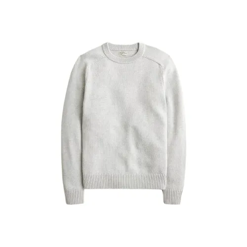 J.Crew Морозно-белый Мужской Трикотаж