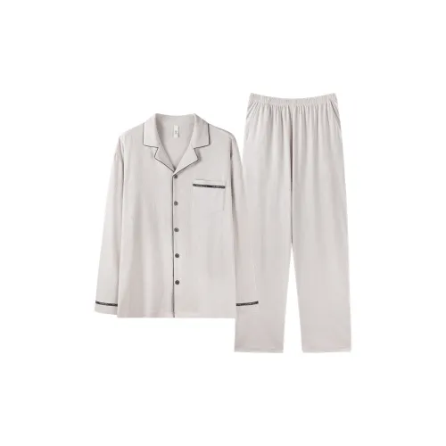 Qin Jing Светлый Абрикос [Подарочный Набор в Коробке] Мужской Пижамный Комплект