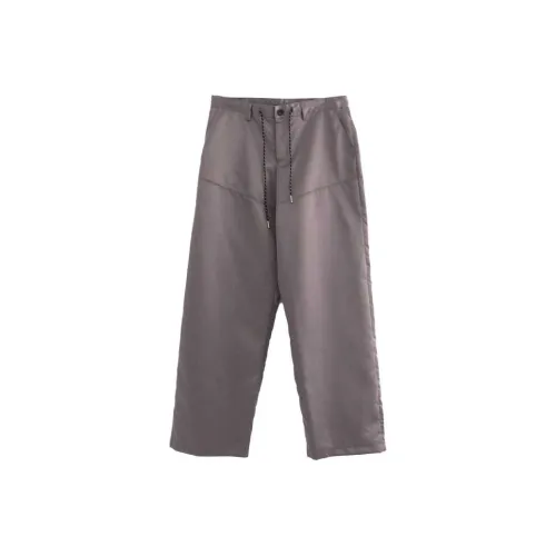 LOWEAR Glossy Satin Maxi Pants Casual Pants Women's