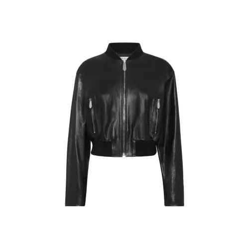 PHILIPP PLEIN FW25 Кожа Куртка Женские