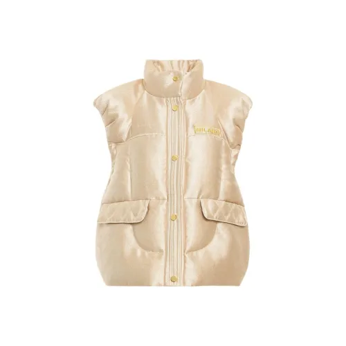 BESIONIA Золотой Женский жилет