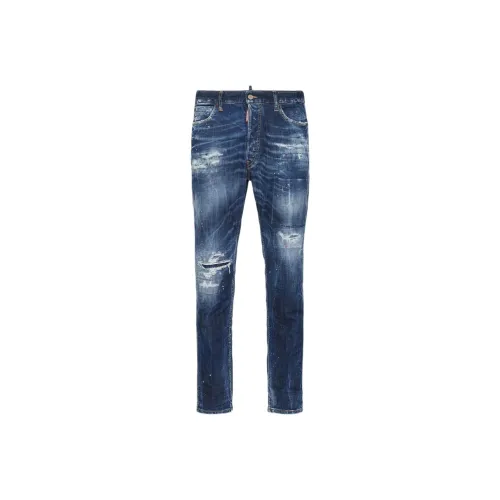 DSQUARED 2 Blue Men's Jeans DSQUARED 2 Синий Мужской Джинсы
