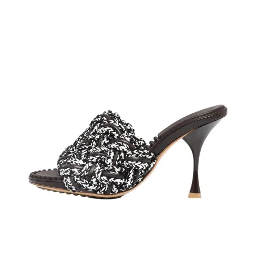 Bottega Veneta Слипоны 6 см Женские Черные