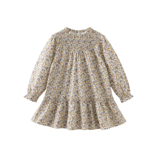 DAVE BELLA Цветочный принт Платья для девочек