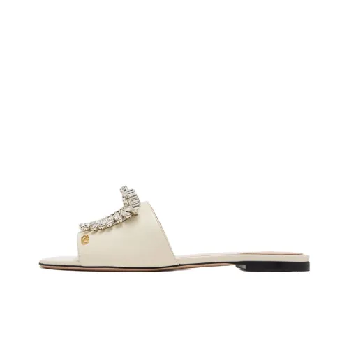 Valentino Garavani Слипоны Женские Кремовый Белый