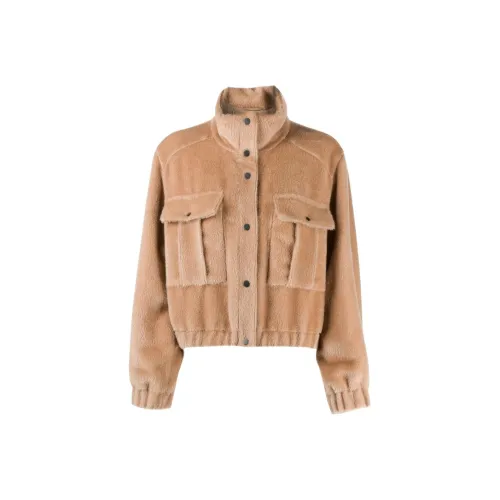 BRUNELLO CUCINELLI Вельвет Feel Куртка Женская