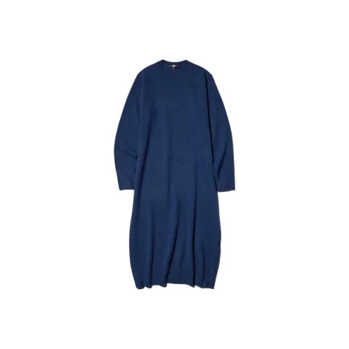 UNIQLO Длинное платье с длинными рукавами женское