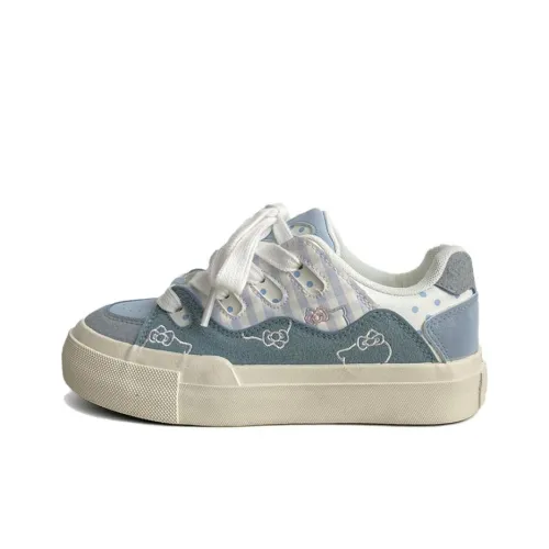 Lan Miao Slip-resistant Low Top Скейтборд Кроссовки Женские