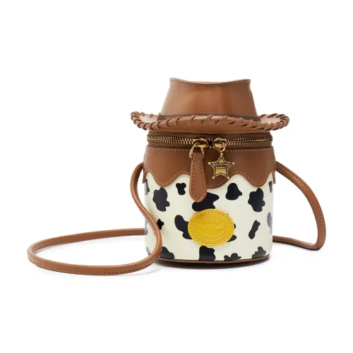 teenmix Disney Disney Woody Toy Story Искусственная кожа Сумка через плечо Маленькая Женская Коричневая