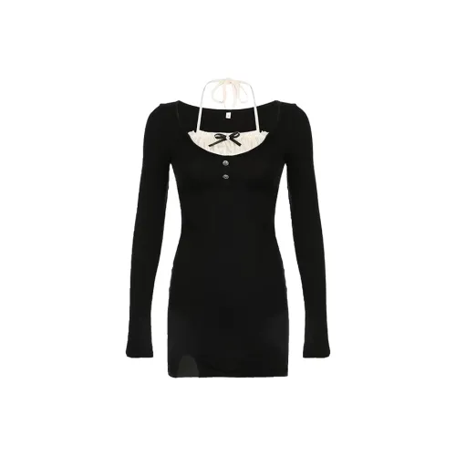 MIMOSA CHUR Длинное платье с длинными рукавами женское