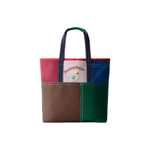 ZARA Масло Медвежонок Коллаборация Полиэстер Тоут Сумка Сумка для покупок Сумка Женские Многоцветный