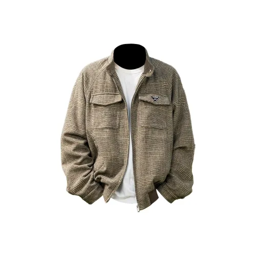 YICHEN Коричневый [Светлая версия] Унисекс Куртки