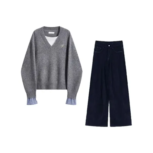 SNZX Женские Повседневные Костюмы