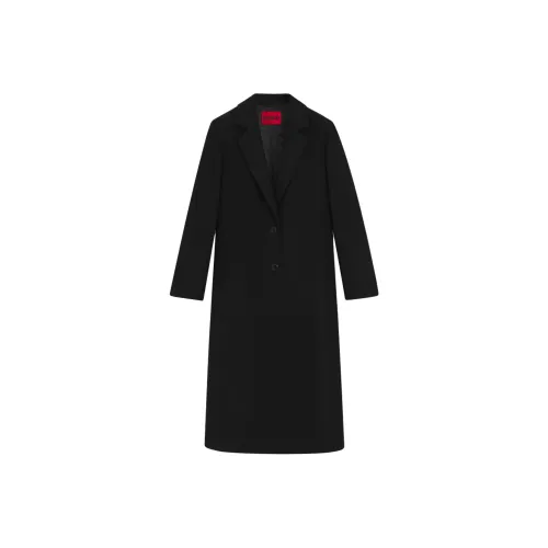 Hugo Boss Черное Женское Пальто