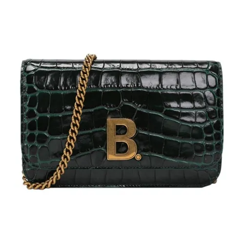 Balenciaga Сумка через плечо из коровьей кожи кошелек женский зеленый