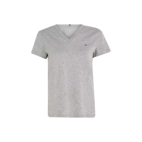 Tommy Hilfiger Светло-серые Женские T-рубашки