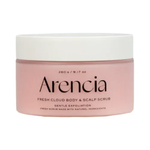 ARENCIA Облако Бархат Мягкий песочный Scrub для тела 260 г Чистка Отшелушивающий Увлажняющий