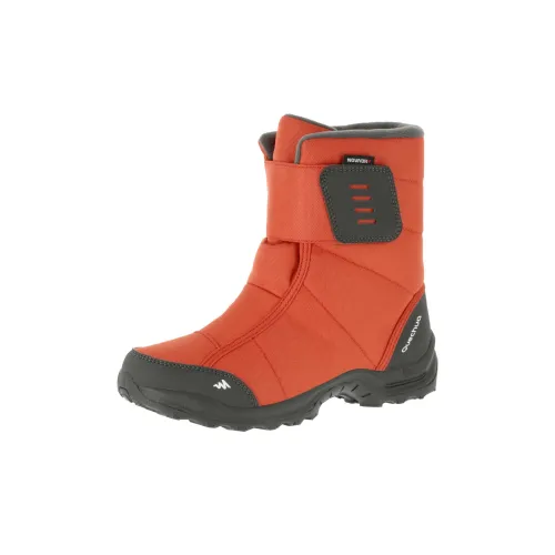 DECATHLON Arpenaz Детские зимние сапоги красный детский