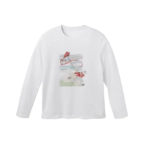 Mr.Bu Moon Белая Мужская T-Рубашка