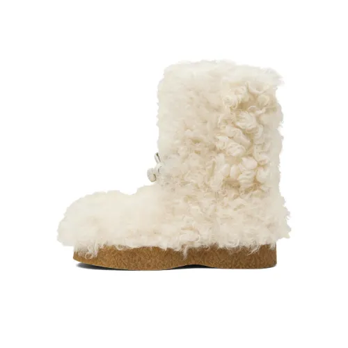 Bottega Veneta Torino Короткий Сноубутсы 4CM Мужской Белый