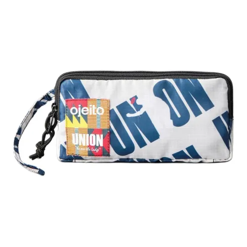 OJEITO Холст Клатч Стандартный Унисекс Белый Синий