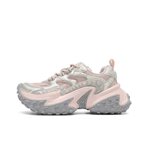 DoraemonA Низкий топ толстая подошва кроссовки унисекс