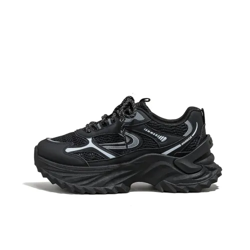 Warrior визуально увеличивает рост устойчивый к истиранию легкий противоскользящий низкий топ толстая подошва кроссовки женские