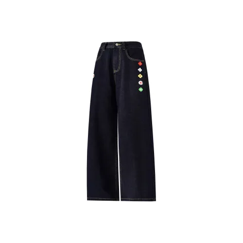 BEETLE TOWN Унисекс Джинсы