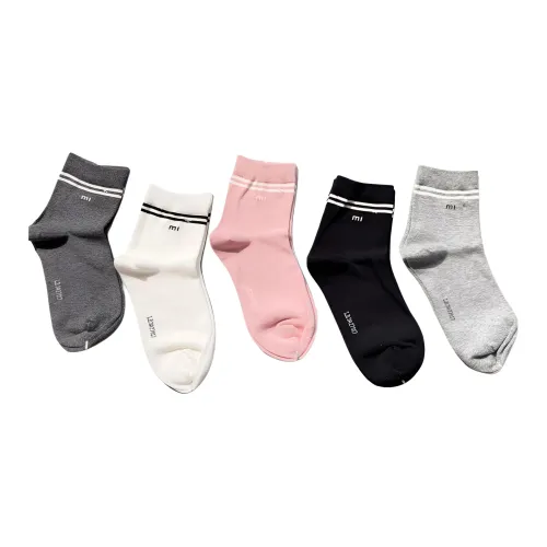 MIIOW Trend Party series Носки Crew Женские упаковка из 5 пар
