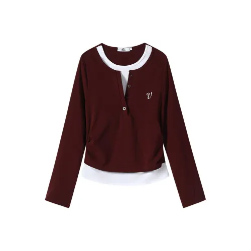 With Her Анкора Красный Женские T-Рубашки