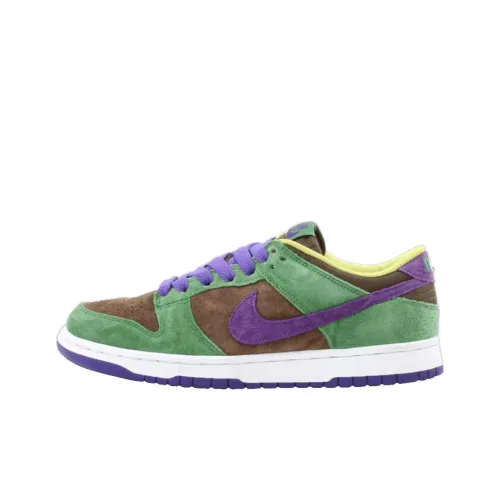 Nike Dunk Low Топ Скейтборд Кроссовки Мужские Зеленые Коричневые