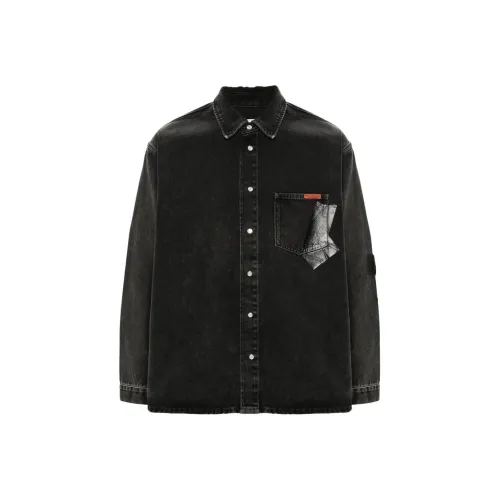 MARTINE ROSE Denim Jacket Women's Black