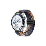 Деним - Многоцветный [Магнитная застежка, ткань, вязаный ремешок]