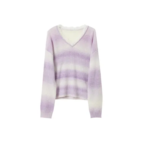 3COLOUR Светло-фиолетовый Женский Трикотаж