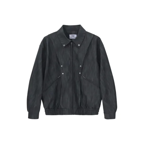 PGKZ Черный Унисекс Кожаные куртки