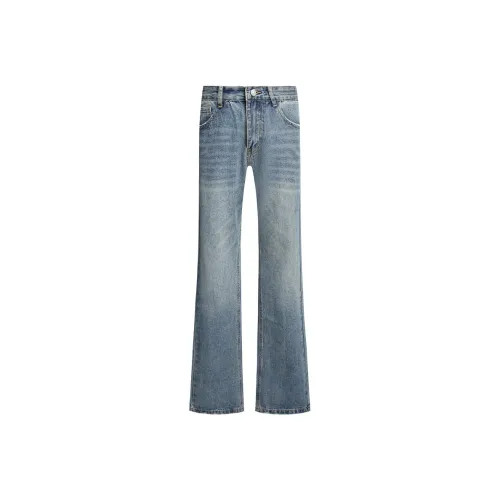 COOLALPACA Loose Fit Bootcut Jeans Unisex