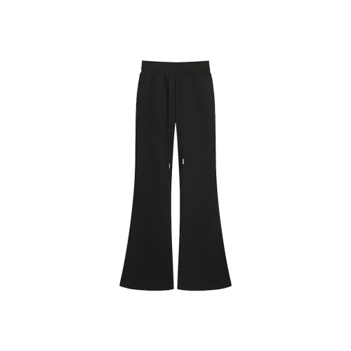 SNZX Черный Шнур Повседневные Брюки Женские Повседневные Брюки