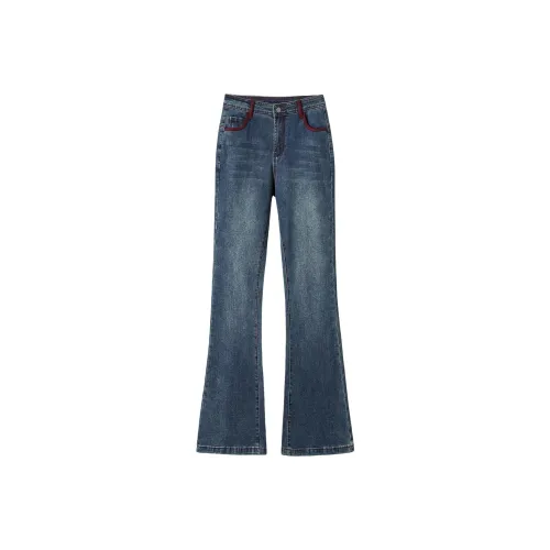 TOUCH Темно-синий женский джинсы