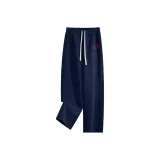 [Мягкий Комфорт] Темно-синий Синий (M22 Счастливый Смайлик Логотип Штаны)