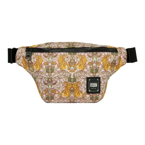 Onitsuka Tiger Fashion Versatile Бананка Унисекс Бежевый