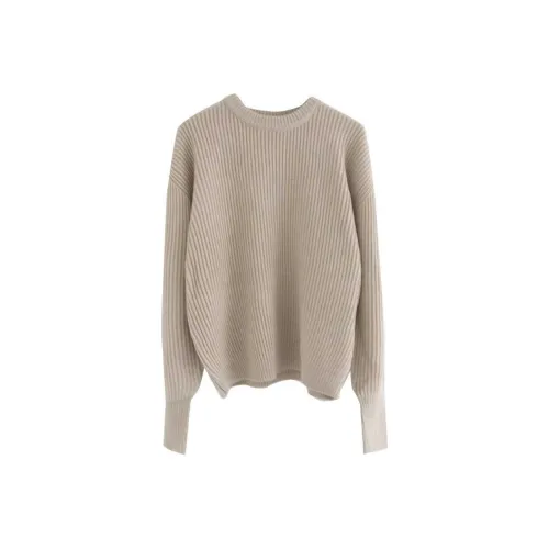 LOWEAR Clean Ribbed Over Fit Warmer Knit Трикотаж Women's