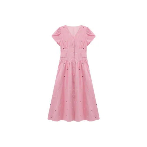 Another Alley Короткий рукав Платье Женское