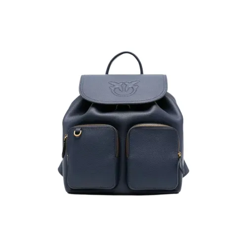 PINKO Телячья кожа Рюкзак Женские Темно-синий