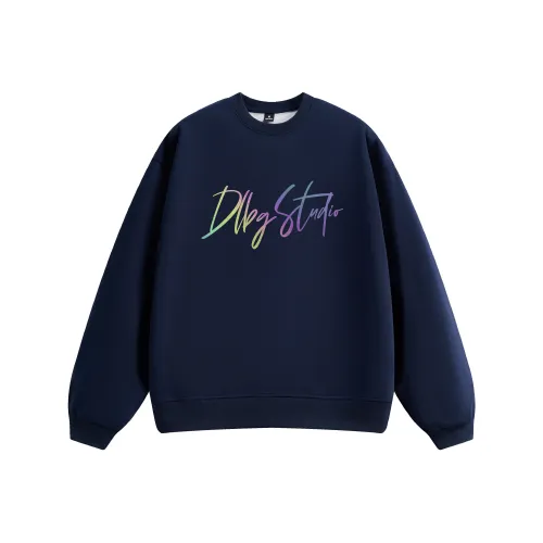 DLBG Свитшот без капюшона с круглым вырезом Унисекс