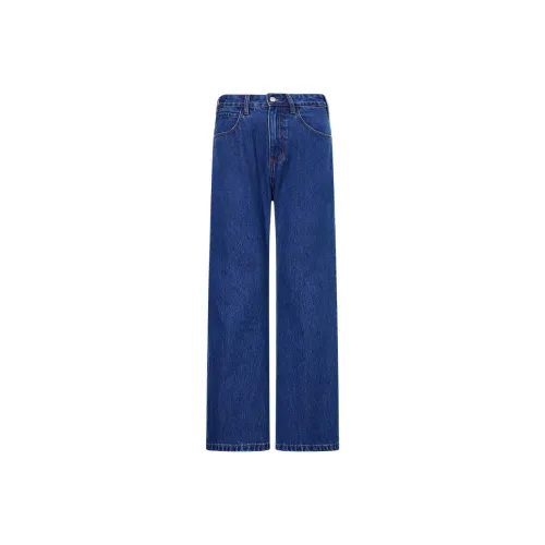 GTRG Темно-синий Унисекс Джинсы