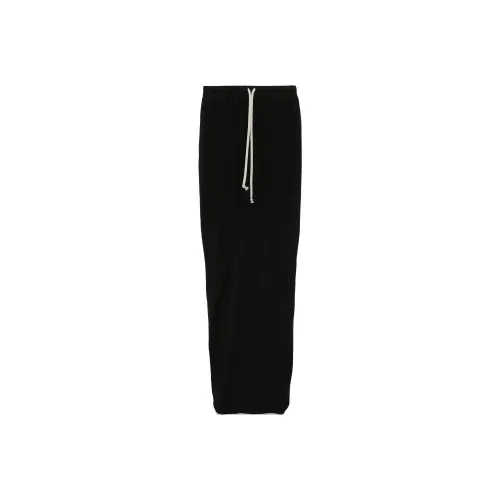 Rick Owens DRKSHDW Повседневный Длинный Юбка Женские Черный
