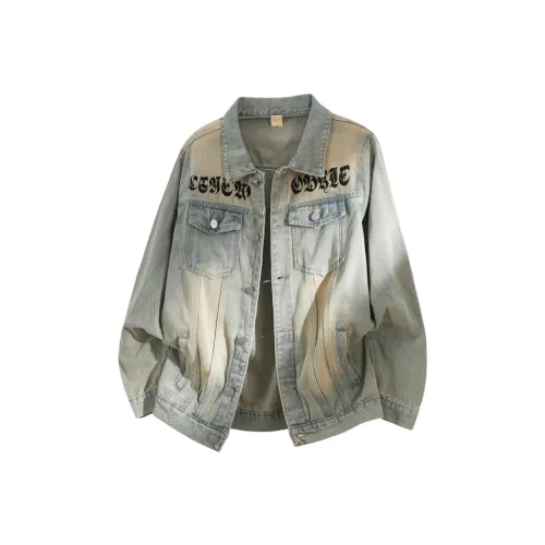 TUCANO Желтый Унисекс Джинсовые куртки