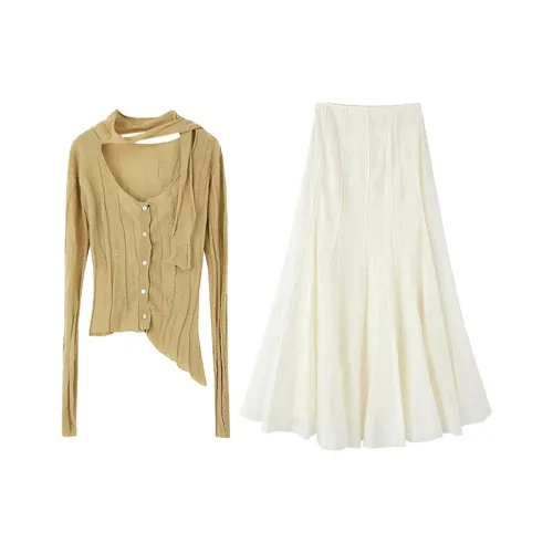 MARIE·COCO Топ+Юбка Женские Комплекты Юбка